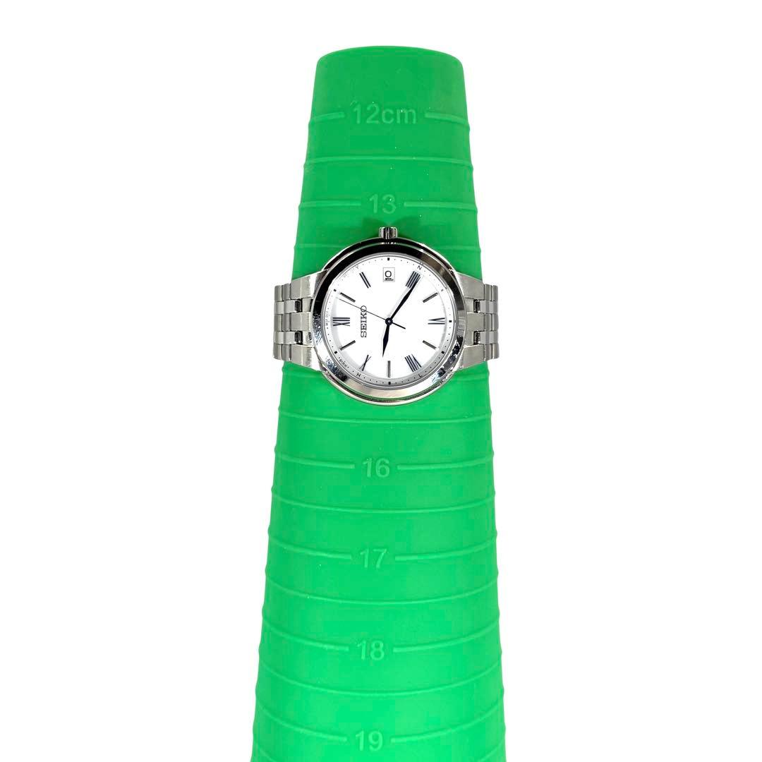 稼働品 セイコー コレクション 青針 ソーラー 腕時計 SBTM281 男女兼用