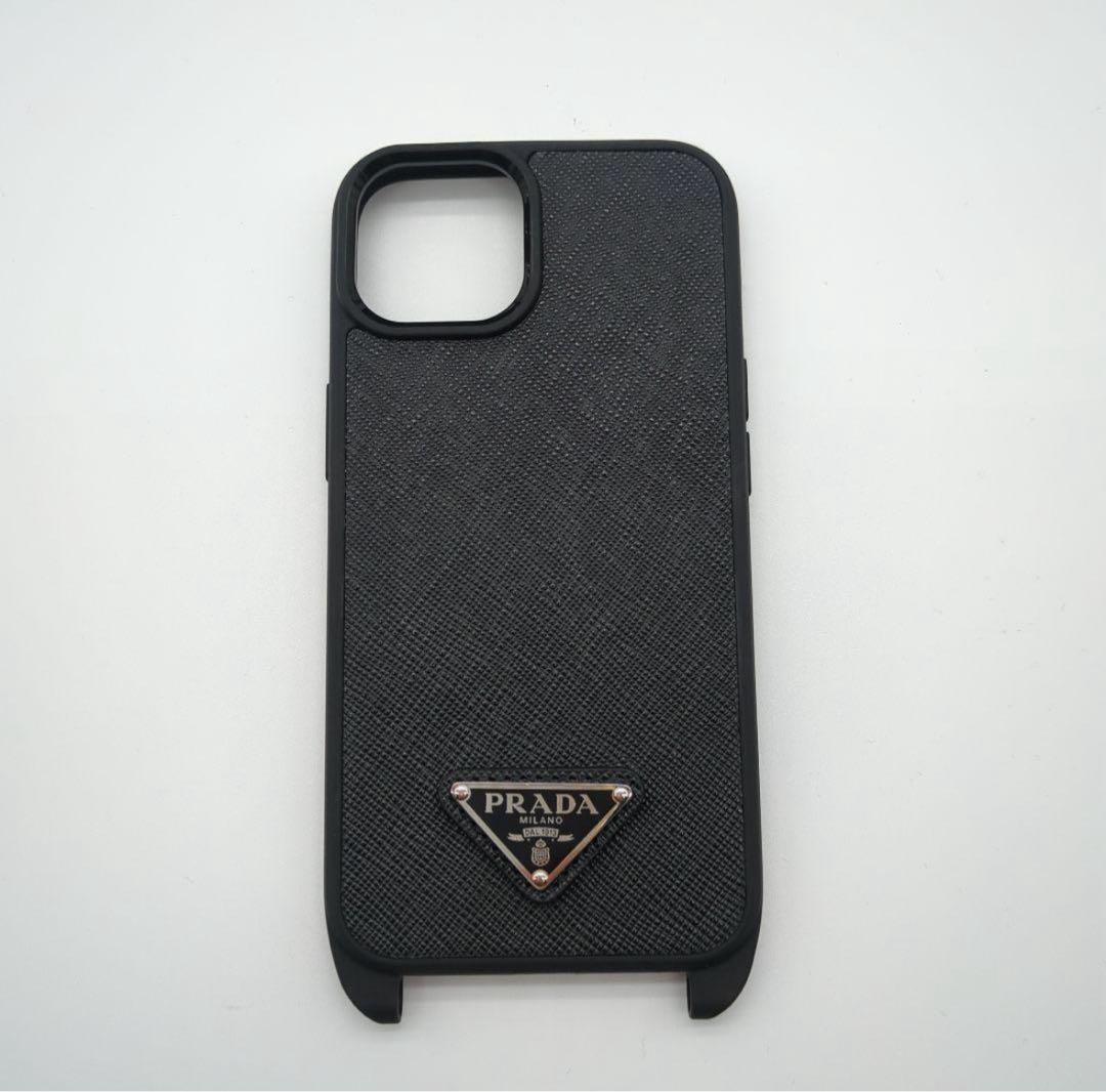 PRADA iPhone14用ケース ブラック