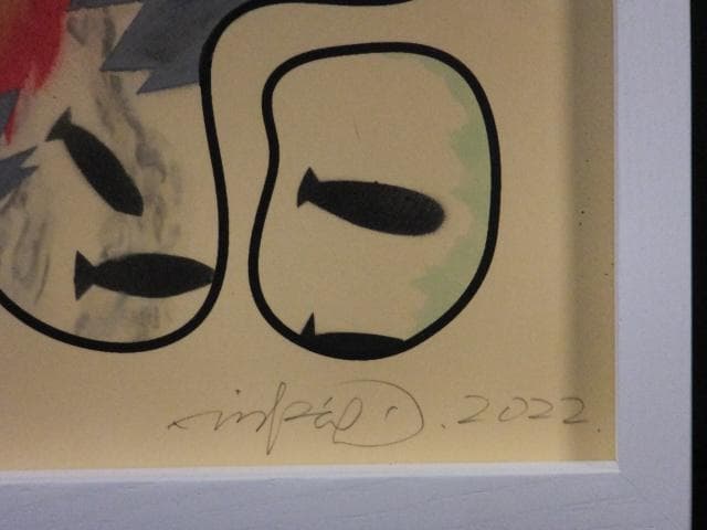 現代美術　DISKAH『DISKAH SMASH！』スプレー＆マーカー0317A