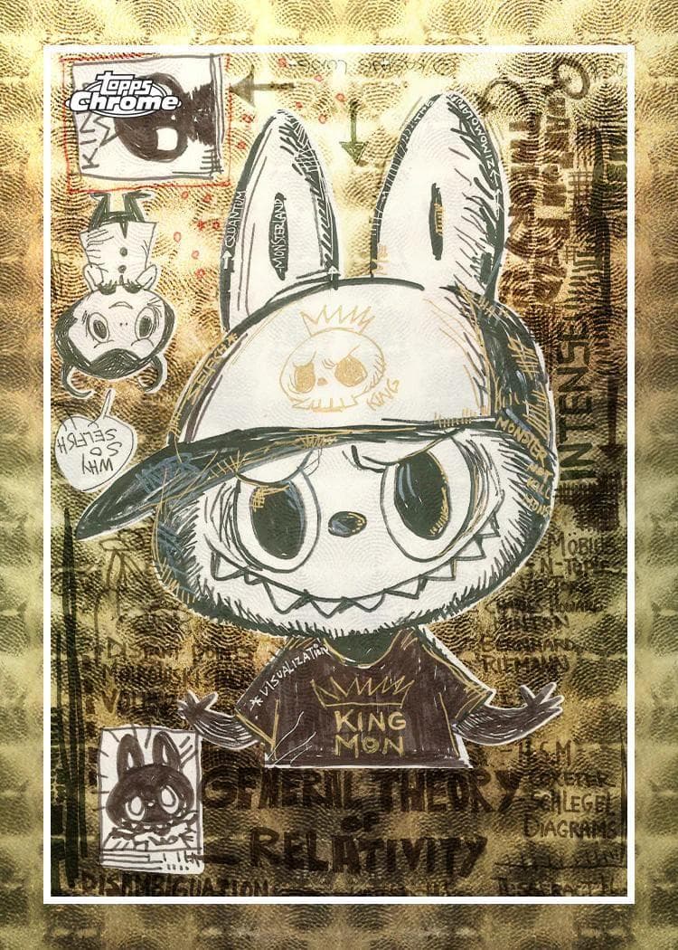 Topps Chrome 10周年記念ボックス ラブブ カード