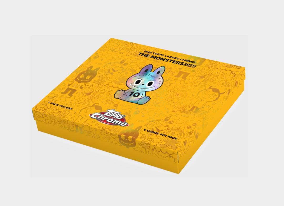 Topps Chrome 10周年記念ボックス ラブブ カード