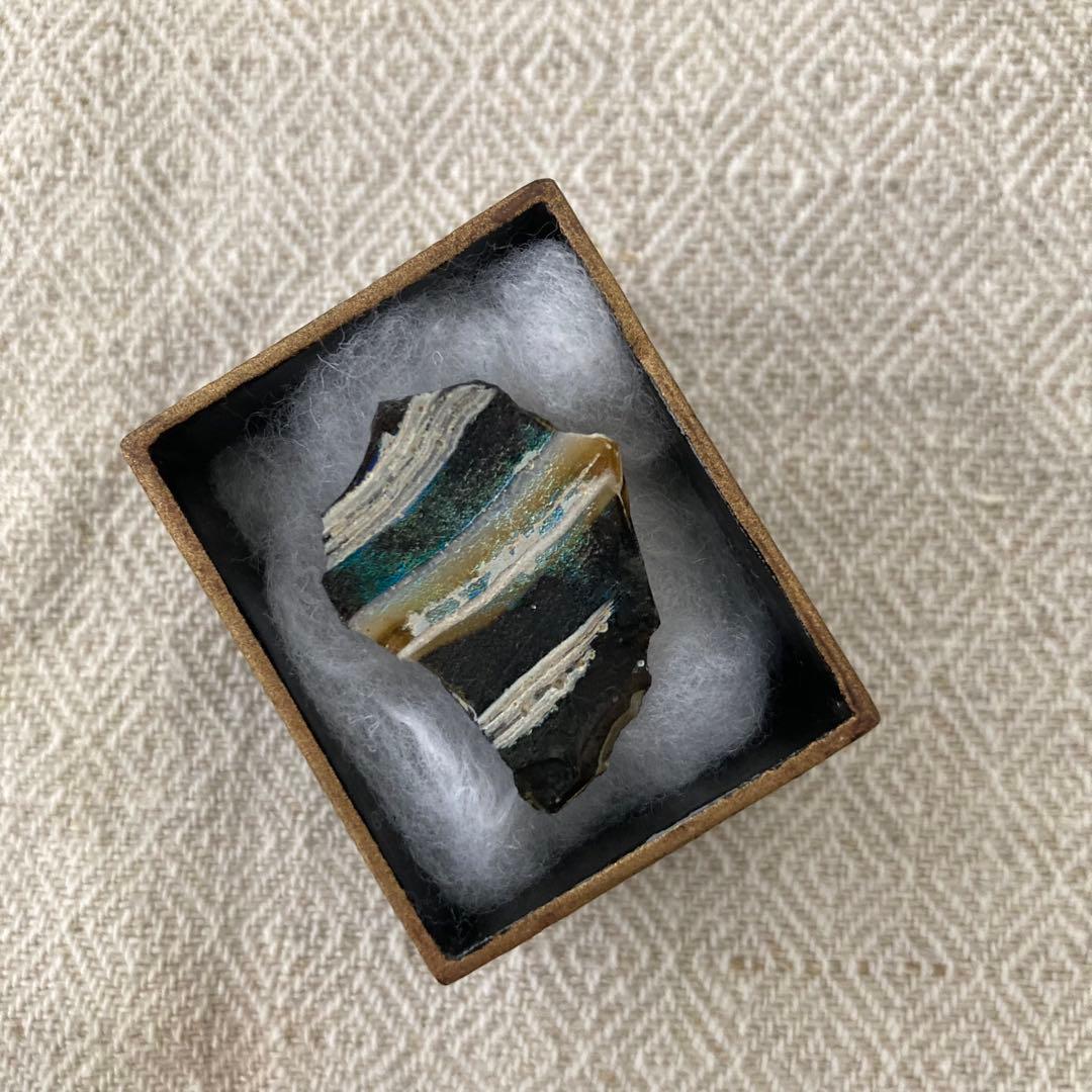 ローマングラス 縞模様 断片 1世紀〜3世紀頃？