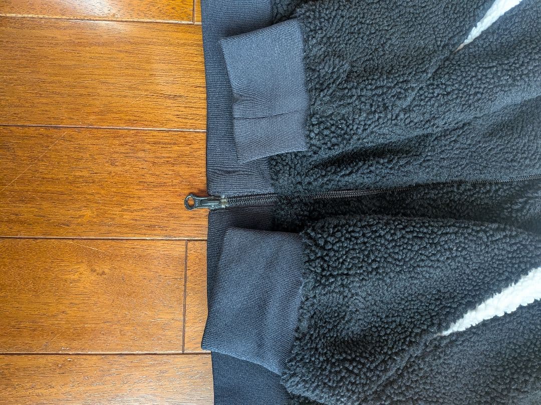 NIKE ナイキ リバーシブル ボアジャケット 黒×白