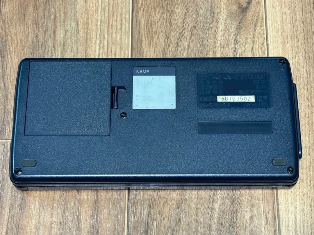 【ジャンク】ポケットコンピュータ　PC-G850V