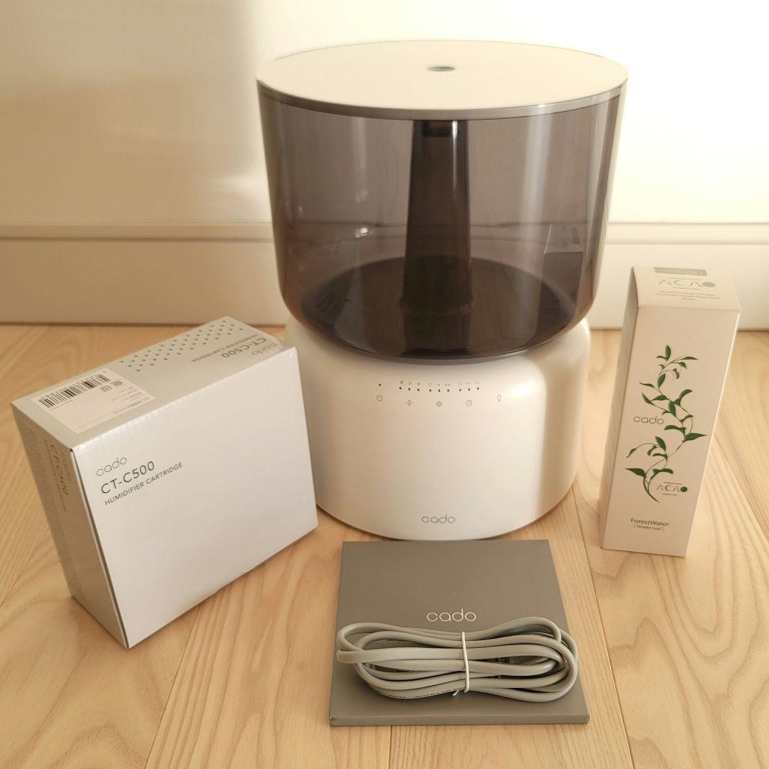 cado カドー STEM 500H 加湿器 ホワイト 交換カートリッジ他