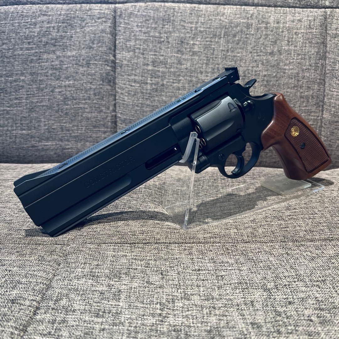 マルシン　コンストリクター　ブラックヘビーウェイト　木製グリップ　リボルバー