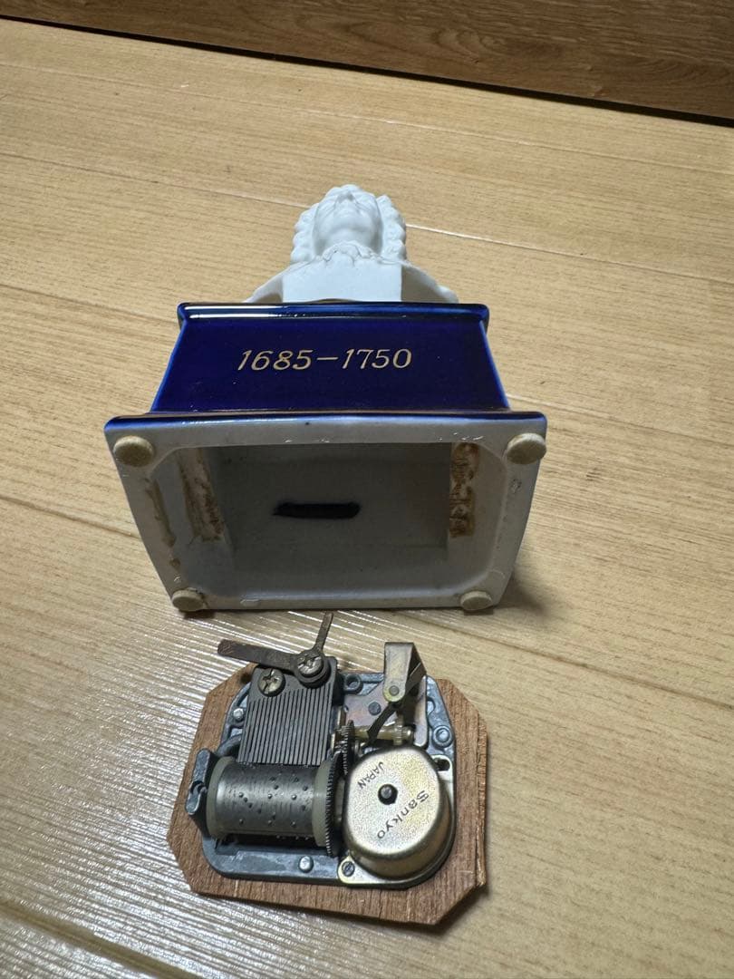 schmid bros オルゴール　胸像　ミュージックボックス　彫刻