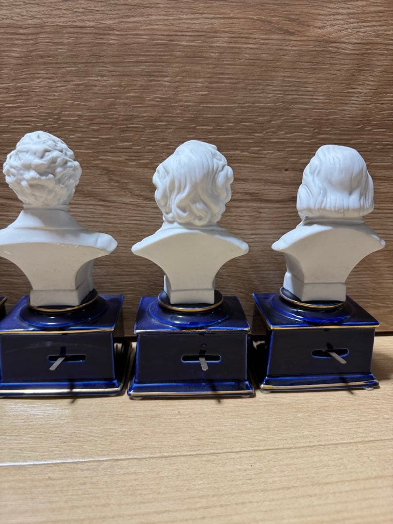 schmid bros オルゴール　胸像　ミュージックボックス　彫刻