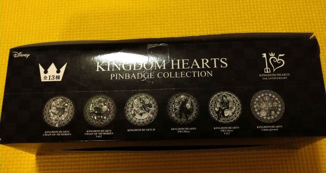 ディズニー　キングダムハーツ　カンバッジコレクション　全13種セット　コンプ