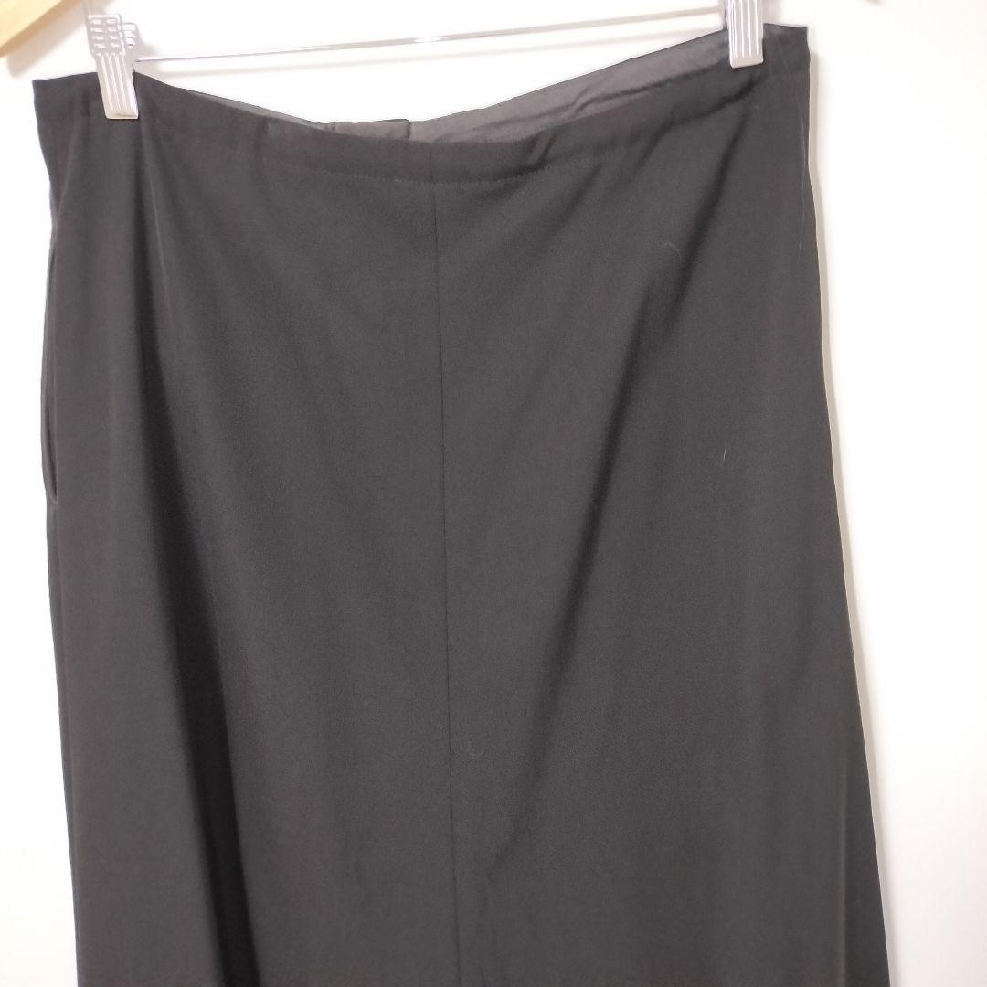 【希少】Y's ワイズ ルーズ ガウチョ パンツ ブラック黒 L イージーパンツ