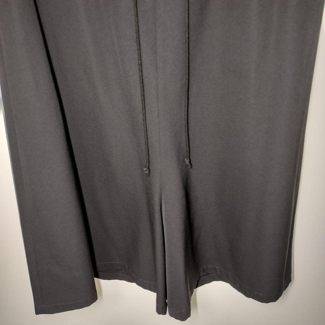 【希少】Y's ワイズ ルーズ ガウチョ パンツ ブラック黒 L イージーパンツ