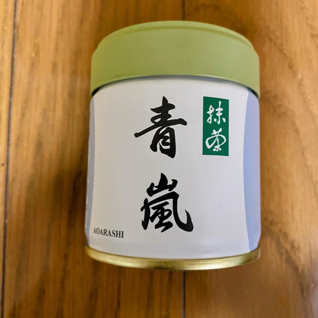 抹茶 青嵐 40g 缶 × 4個セット 新品未開封 丸久小山園