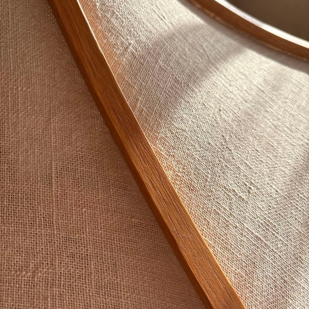 ト*S様 ドムス　ドイツ製　木製ペンダントライト　オーク材　リネン　DOMUS