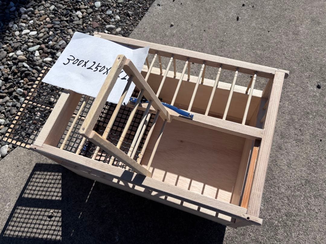 レース鳩2〜3用輸送.放鳩カゴ　新品未使用