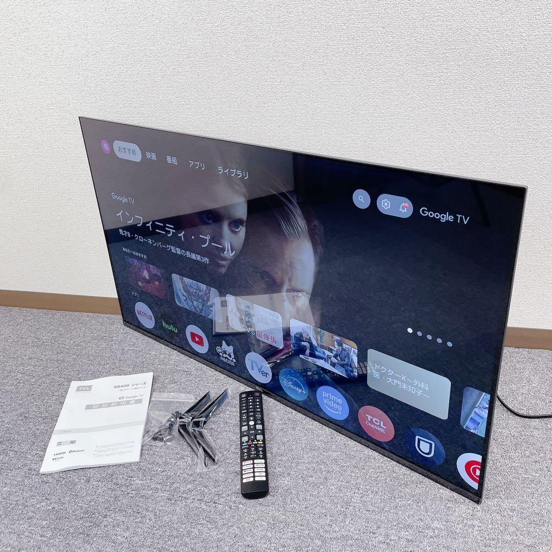 【美品】TCL 40インチ フルハイビジョン スマート 液晶テレビ Google