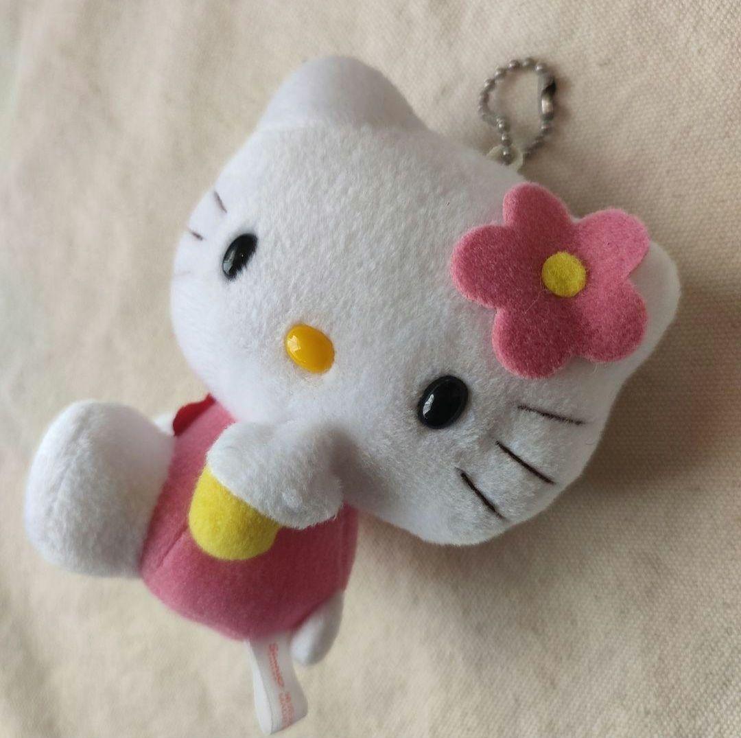 激レア サンリオ 平成レトロ ハローキティ カオハナ マスコット ぬいぐるみ