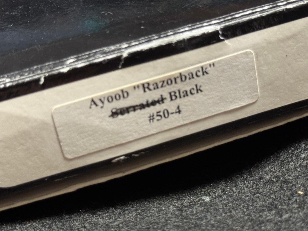 その他 MASTERS OF DEFENSE Ayoob Razorback USED