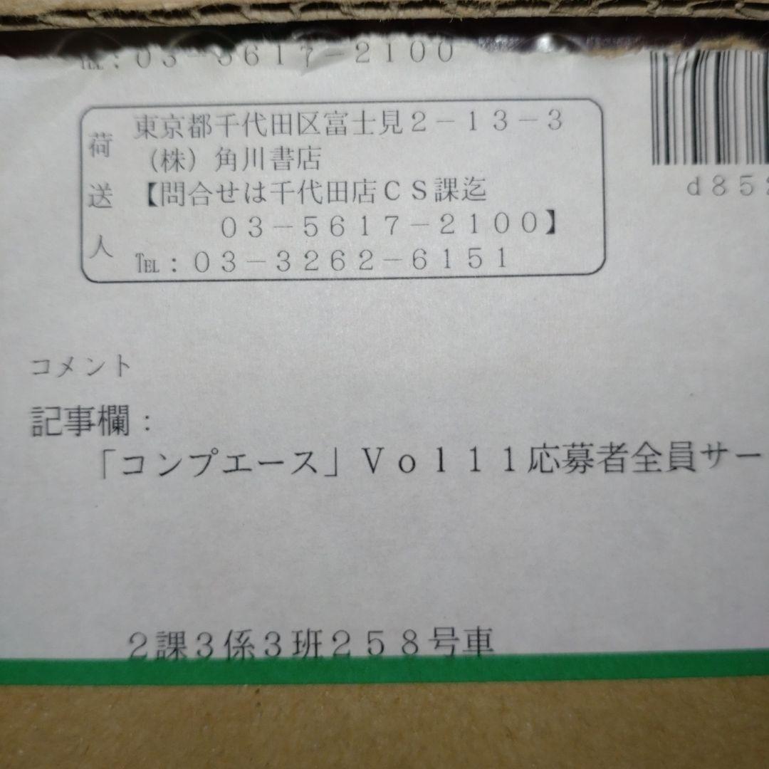 Fate/stay night コンプエース VOL11　応募者全員サービス