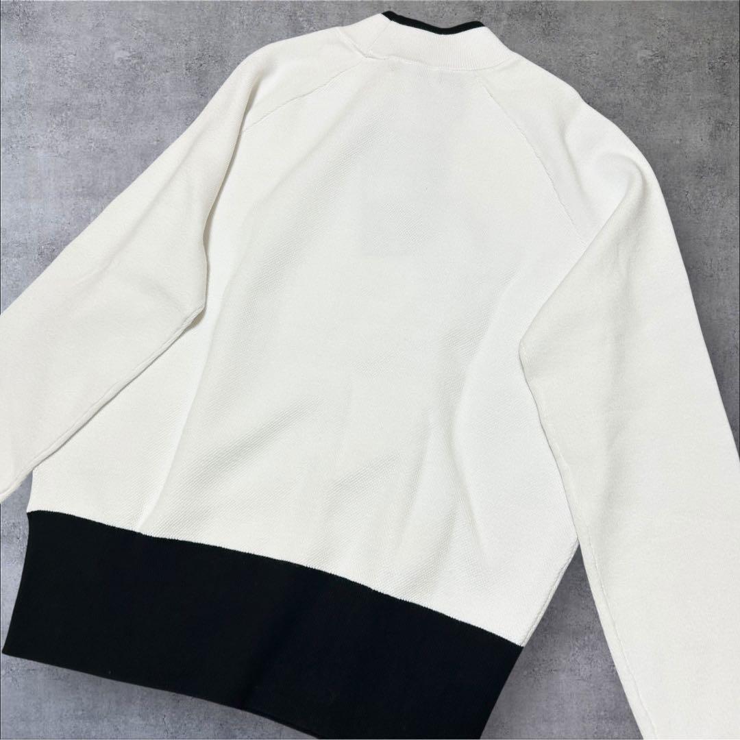 新品 J.LINDEBERG S~Mサイズ カラーブロックニットセーター