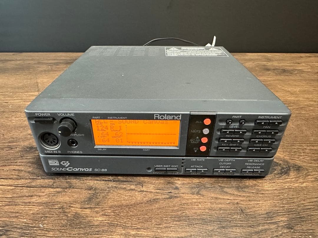 Roland SC-88 MIDI音源モジュール