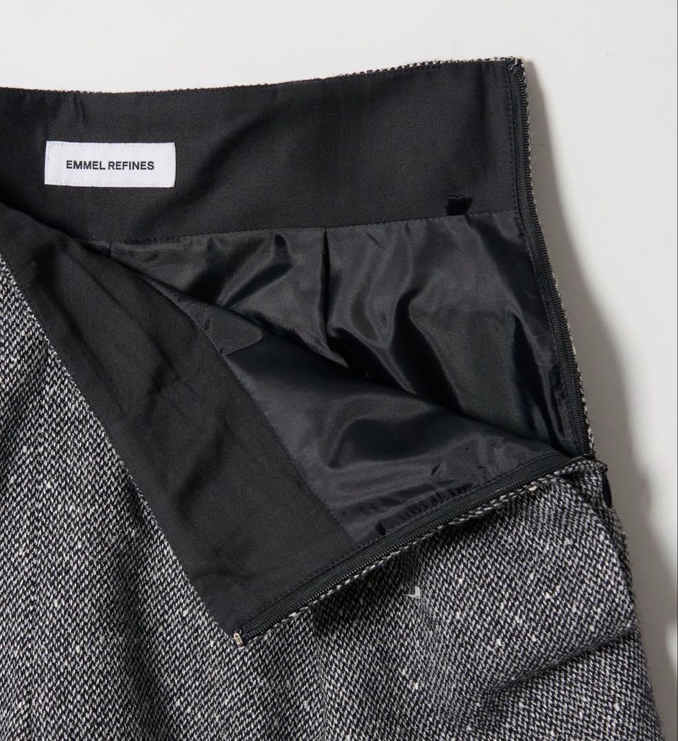 EMMEL REFINES EM ノットツイードライク ショートパンツ