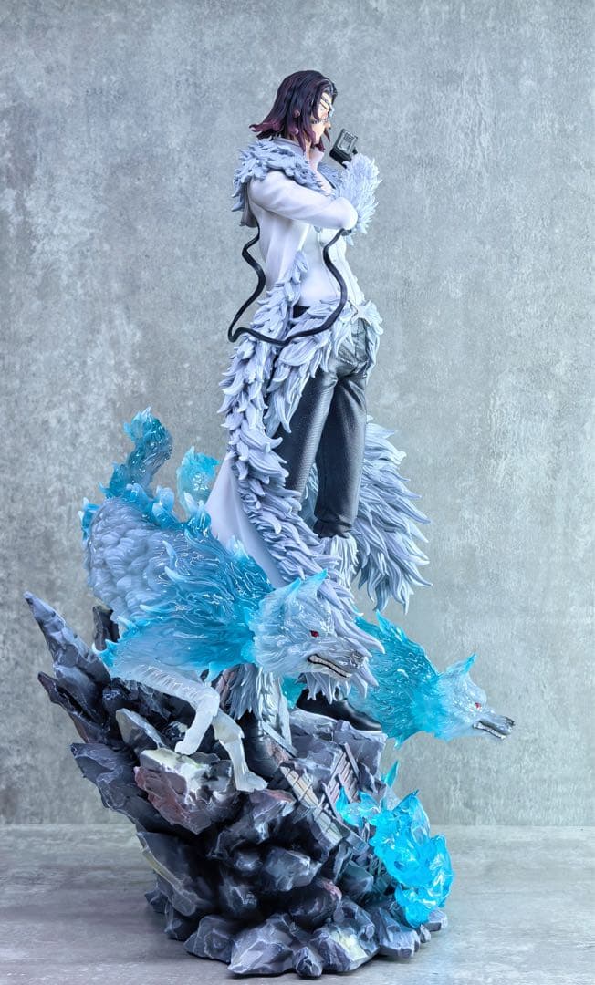 ブリーチ　コヨーテ・スターク　ガレージキッド　フィギュア　透明版　完成品