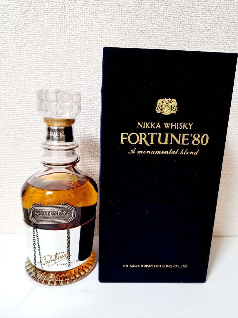 未開栓 NIKKA WHISKY FORTUNE'80 760ml 43% 特級