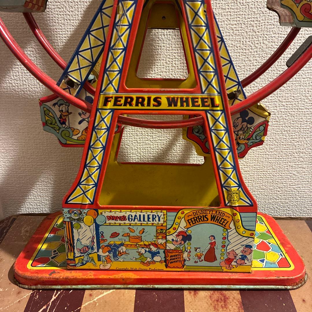 激レア 50's ディズニー FERRIS WHEEL 観覧車 なんでも鑑定団