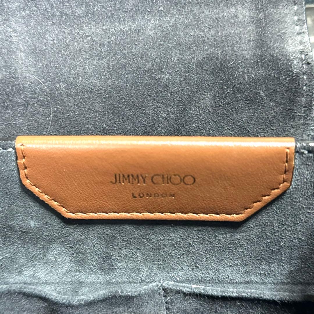 専用品JIMMY CHOO VARENNE キャメル 2WAYハンドバッグ