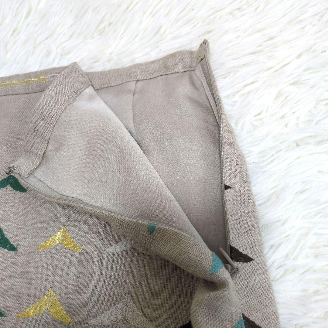 ミナペルホネン　bird bird　スカート　麻100%