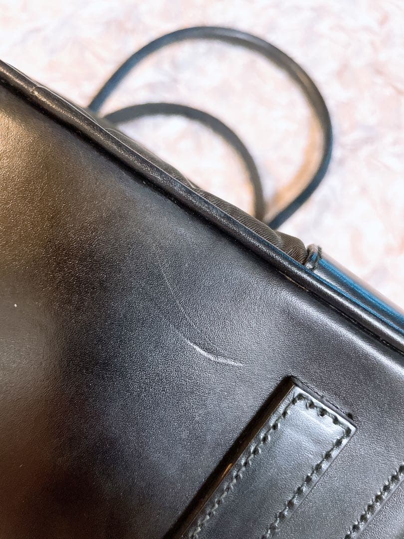 美品　PRADA プラダ　オリーブグリーン ハンドバッグ　トートバッグ