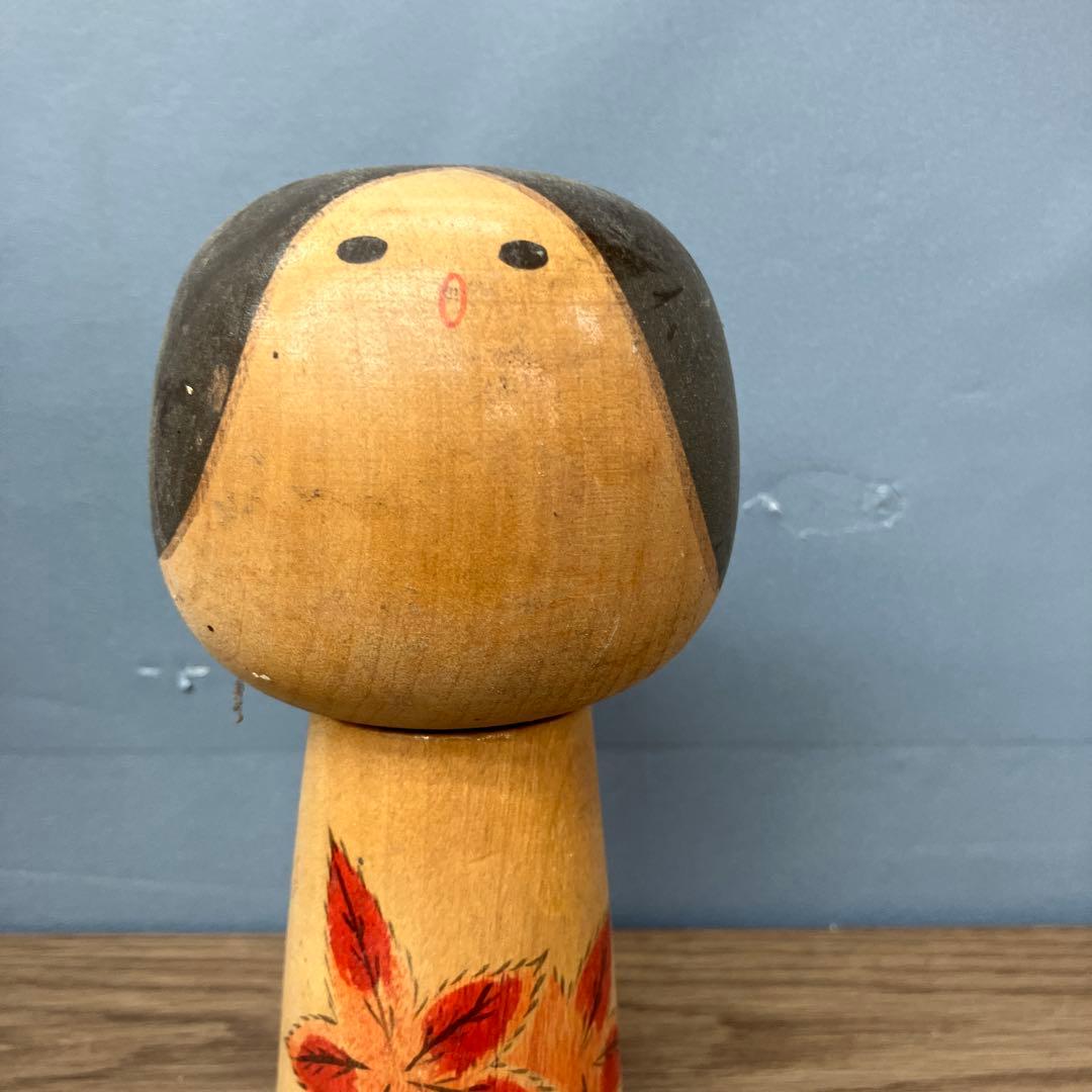D-5 こけし 郷土玩具 伝統工芸品 木製人形 4点セット レトロ アンティーク