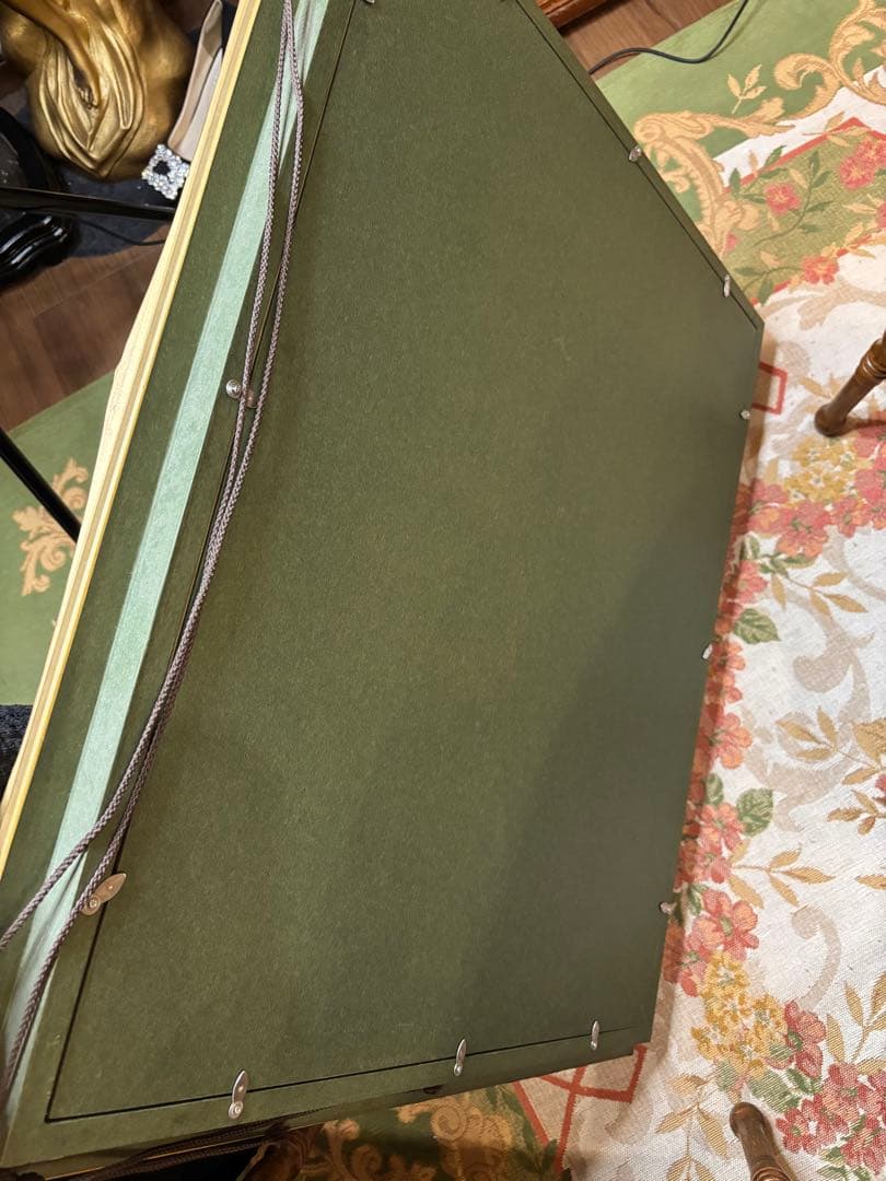 アンティーク絵画　パリの街並み　油彩画