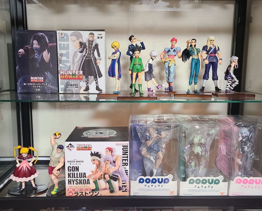 ハンターハンター 　フィギュアまとめ売り　一番くじ　pop up　parade
