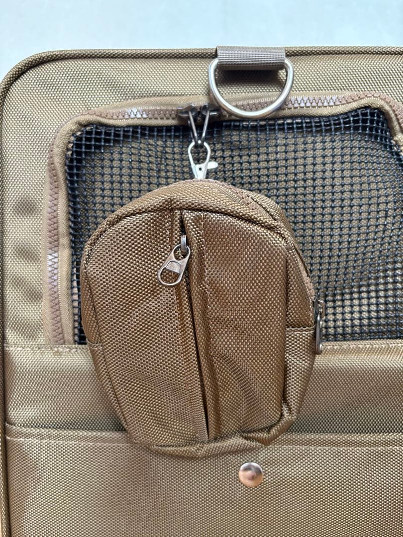 PET SOIEX ブラウンキャリーバッグ&カート