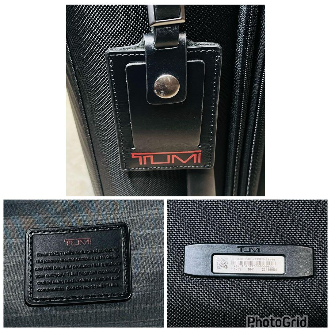 【希少】TUMI トゥミ 4輪 キャリーケース エキスパンダブル ブラック