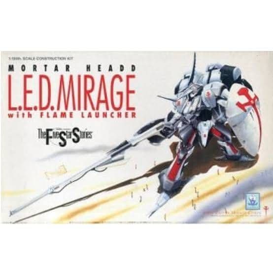 レッドミラージュ　フレームランチャー　サリオン機　WAVE　1/100　完成品