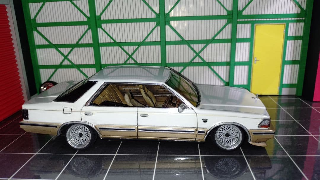 フジミ　1/24 Y30セドリック後期　ブロアムVIP 完成品