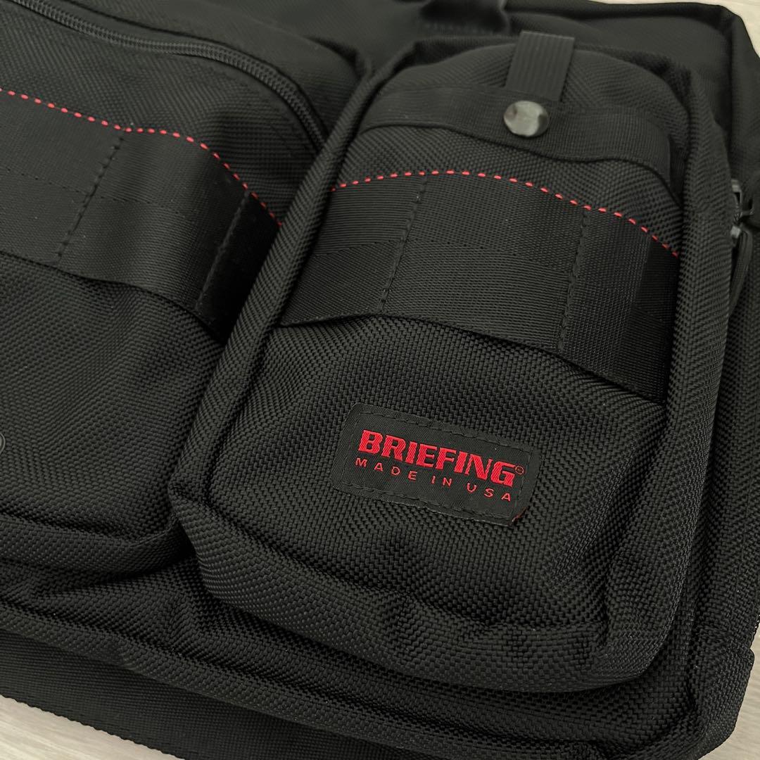 【超美品】BRIEFING ブラック ビジネスバッグ