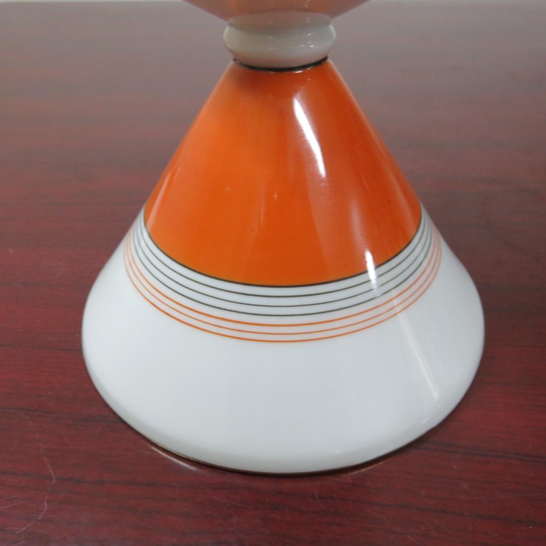 名古屋製陶所 大冠マーク NS シュクリエ 砂糖入れ 共箱 トング付き 欠け