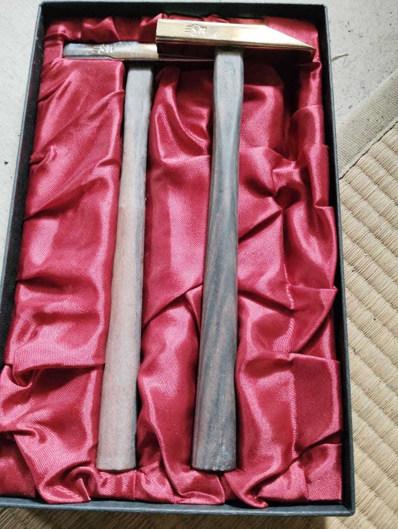 SANKYO パチンコ釘調整ハンマー 2本 セルクリーナー セット 非売品