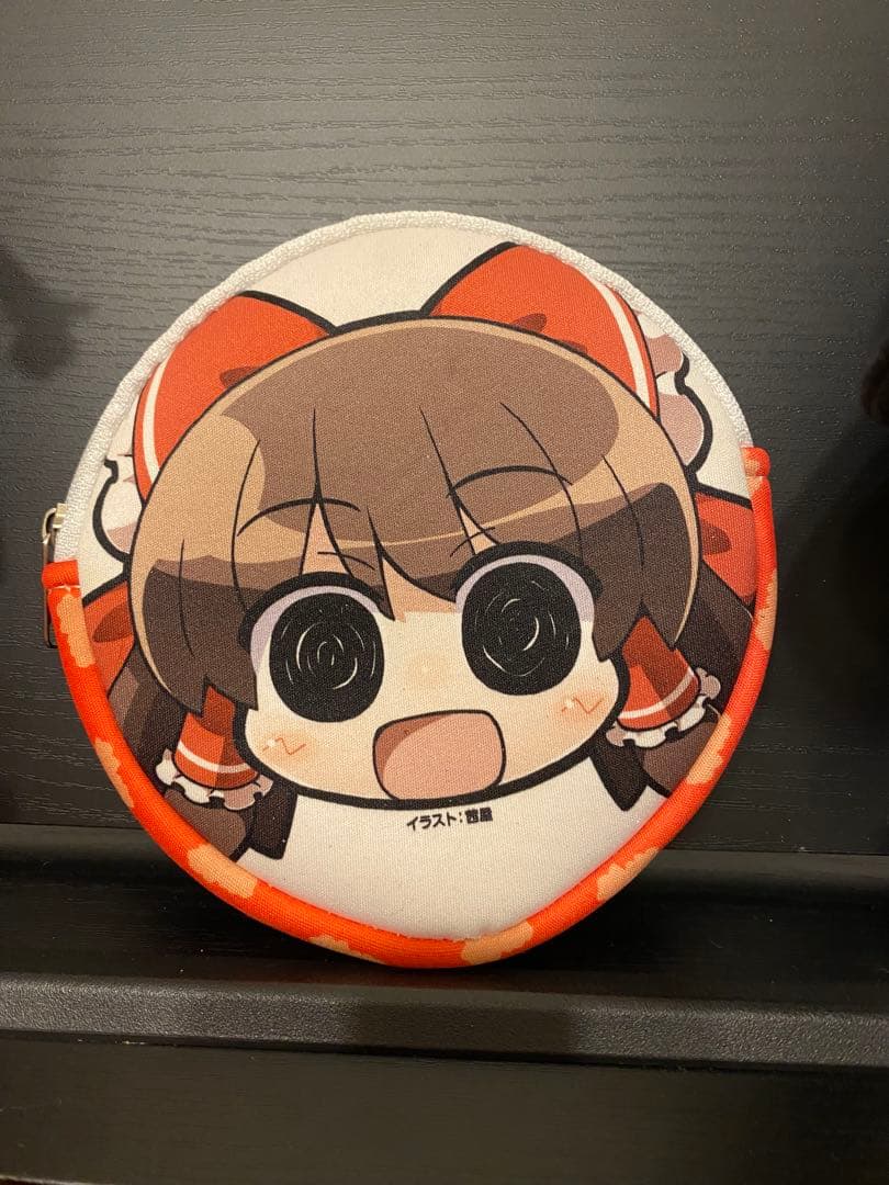 【中古20cm】東方Projectぬいぐるみふもふも霊夢　魔理沙　缶バッジセット