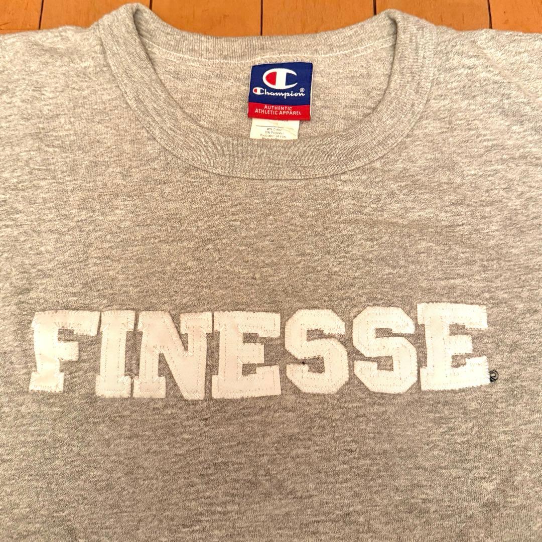 [激レア] FINESSE SUPREME CHAMPION Tシャツ グレーM