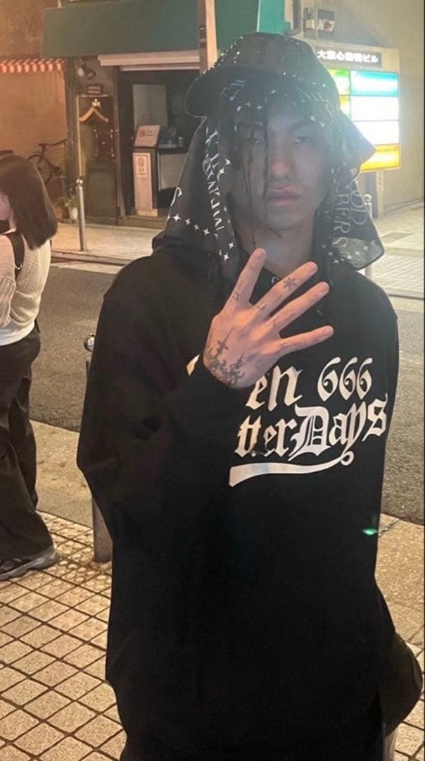 ジ*フ様 DAB着用 Seen Better Days 666 パーカー　MIK