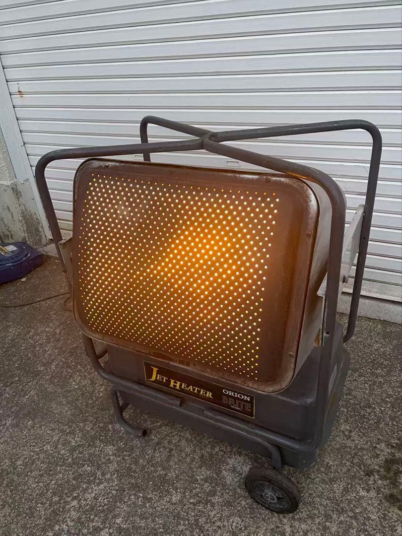 ORION/オリオン機械 ジェットヒーター ブライト 業務用ストーブ7751)