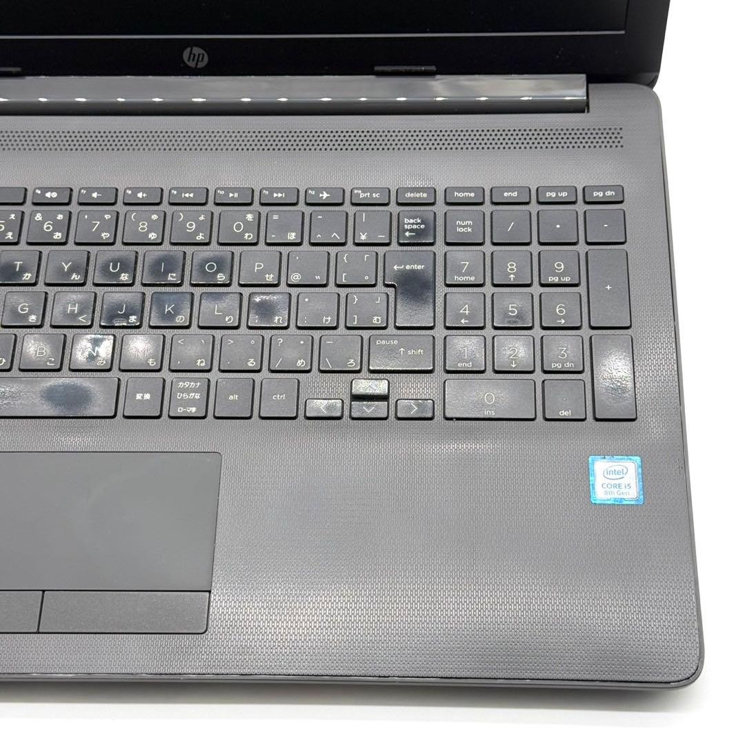 ノートパソコン 8世代CORE i5 HP メモリ8GB ストレージ無し