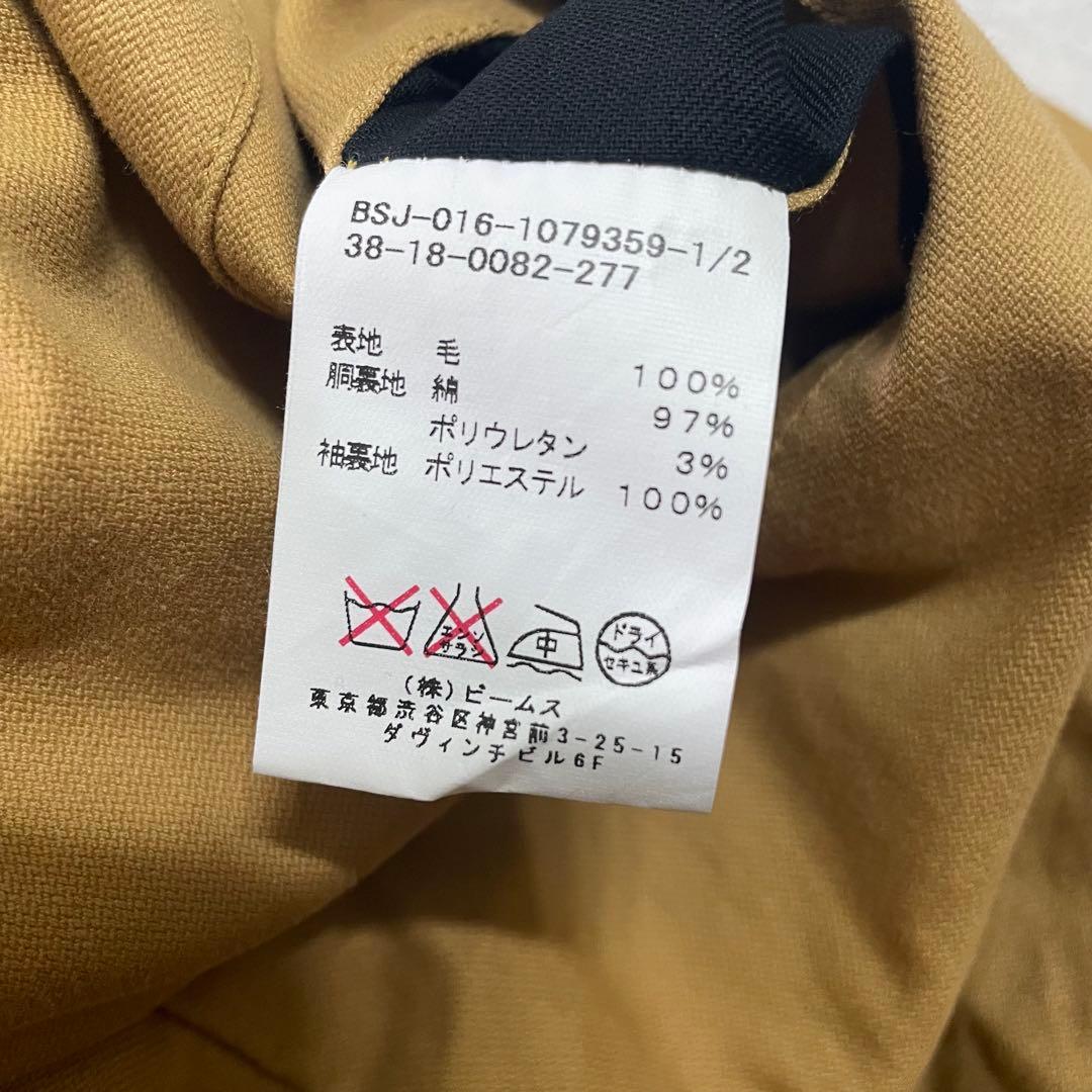 美品　ビームスプラス　フード付きハンティングジャケット　マッキーノジャケット　M