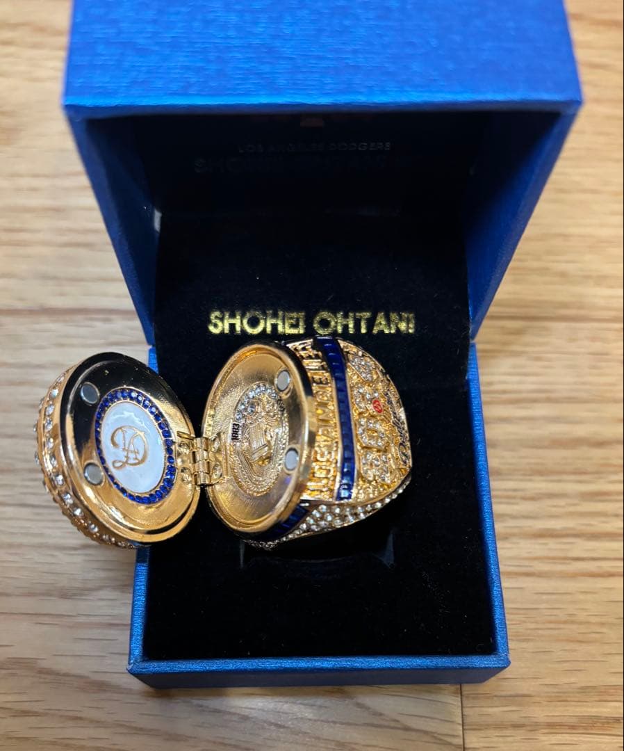 大幅値下！！⭐️一点限定⭐️大谷翔平ワールドチャンピオンリング➕ミニトロフィー等