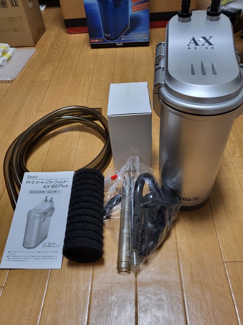 テトラオートパワーフィルターAX-60Plus 水槽用外部フィルター②