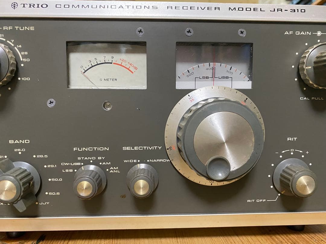 TRIO トリオ JR-310 受信機 3.5-50MHz ジャンク　動作未確認